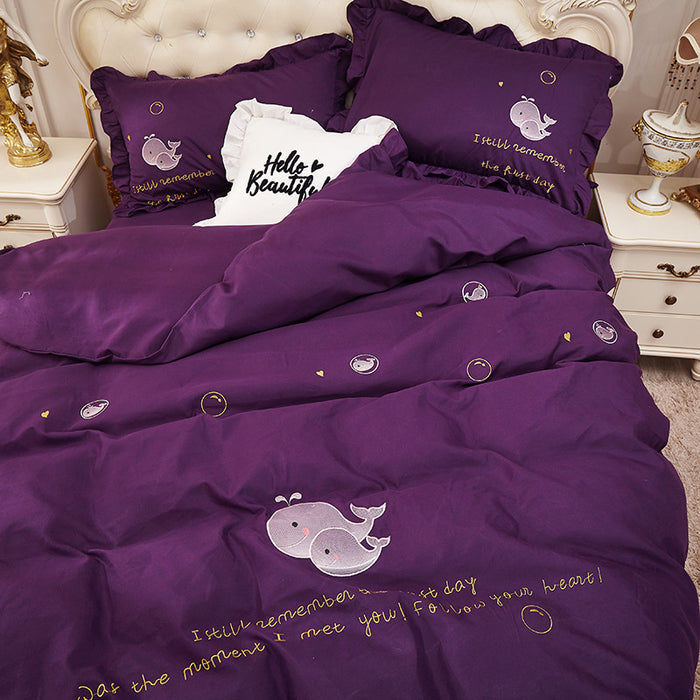 Princess wind bed sheet