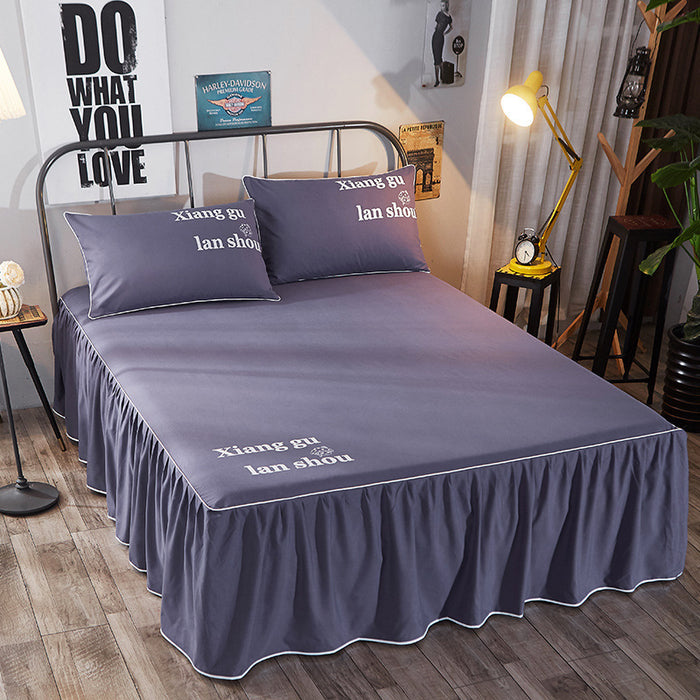 Beauty bed cover brushed