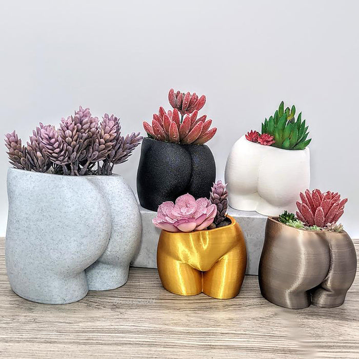 Nordic resin flower pots