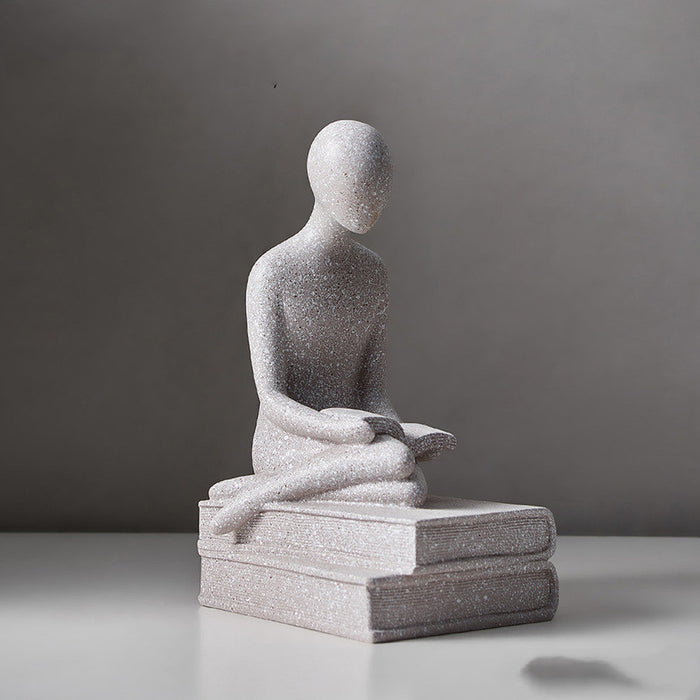 Modern Abstract Love Sculpture