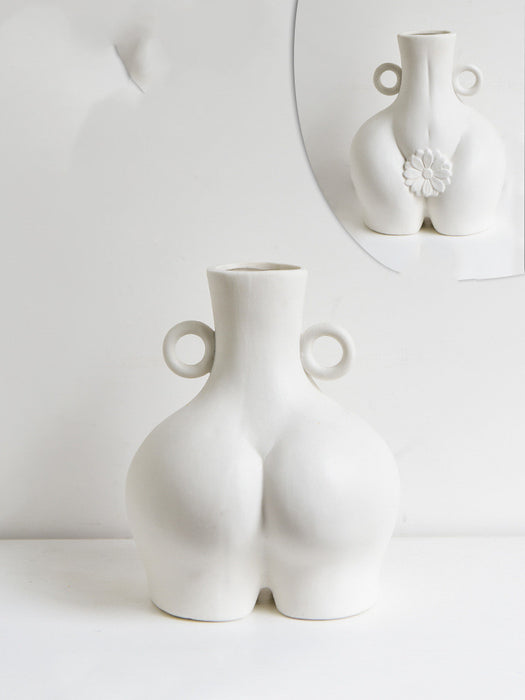 Nordic Human Body Ceramics Vases Decoration