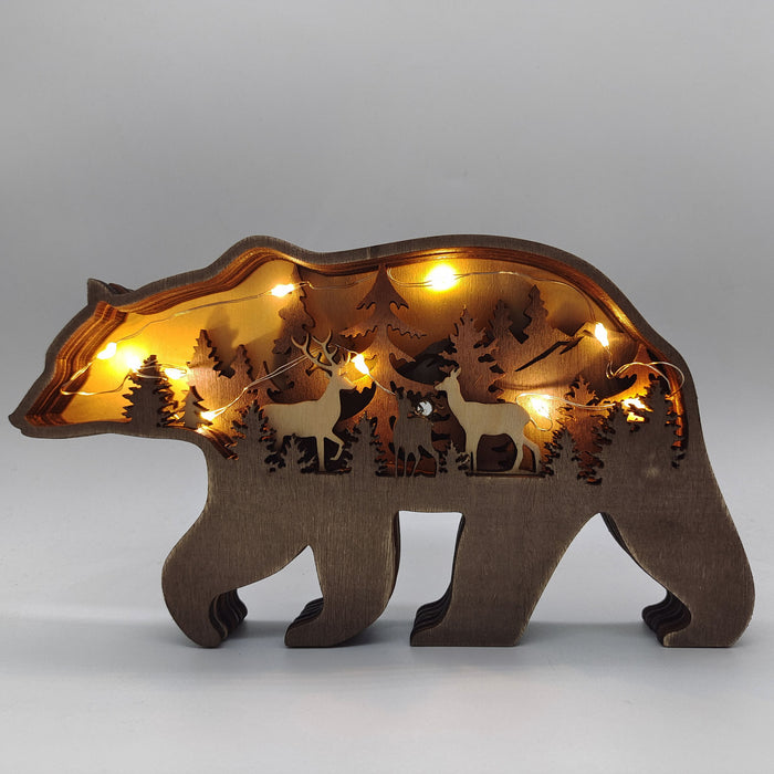 Christmas Decoration Wooden Wal Art
