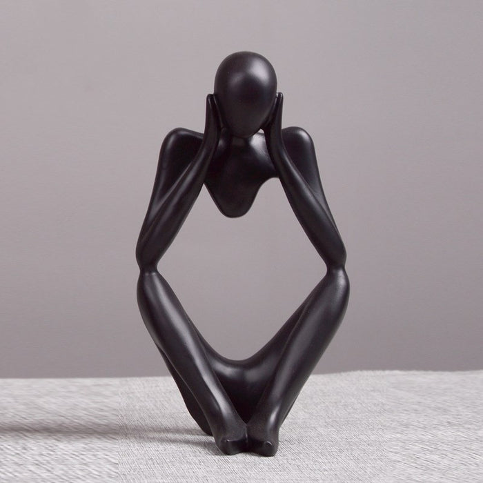 Resin Thinker Figurines