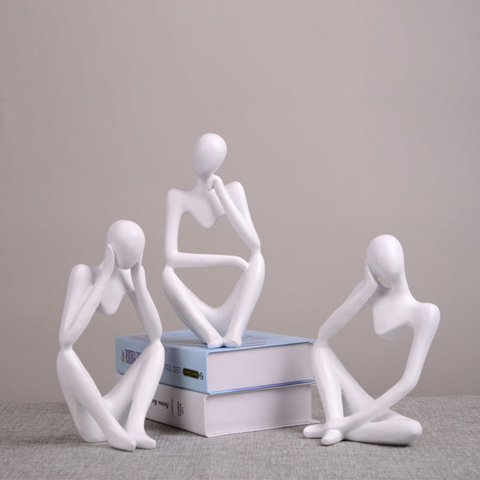 Resin Thinker Figurines