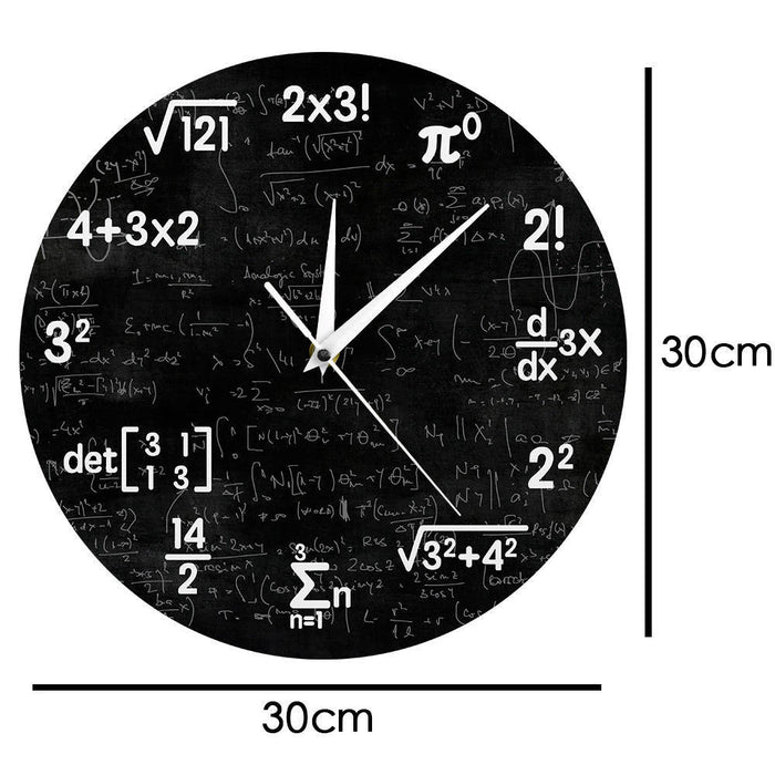 Math Wall Clock