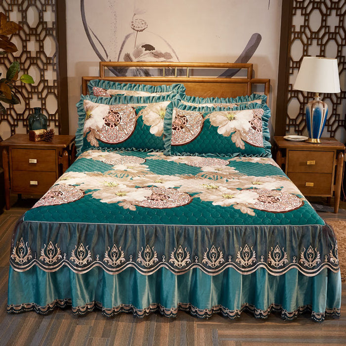 Single Piece  Plush Bed