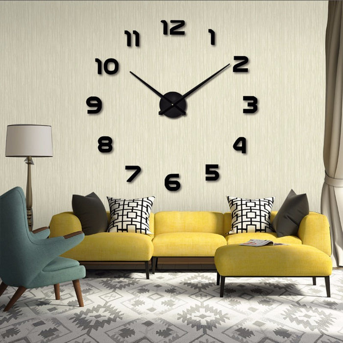 Acrylic  Wall Clock Living Room