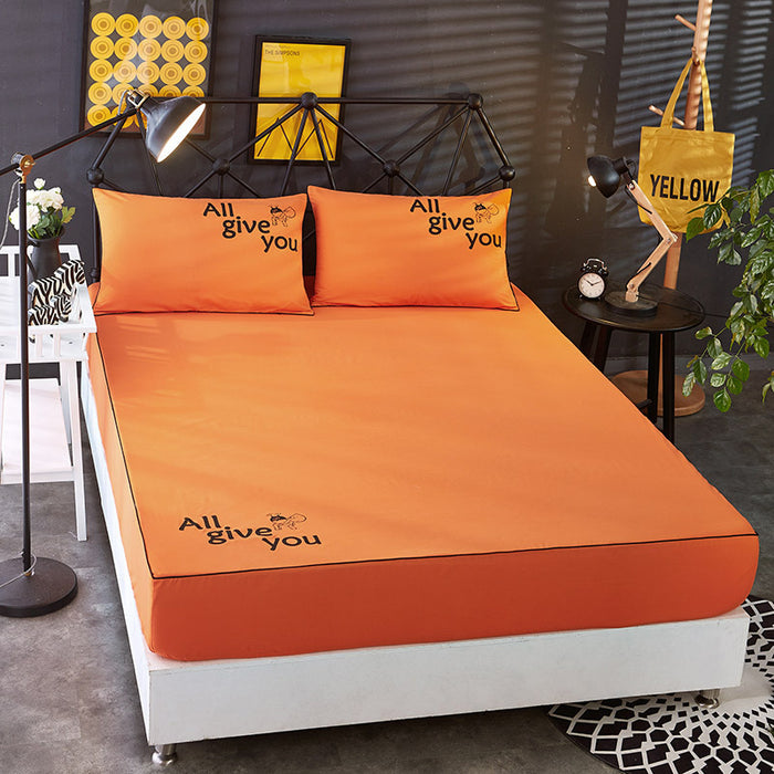 Beauty bed cover brushed