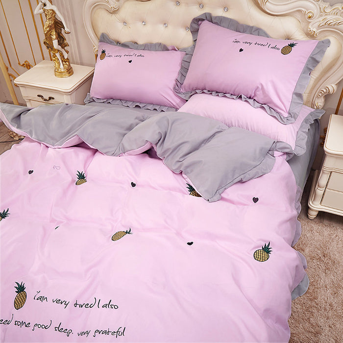 Princess wind bed sheet