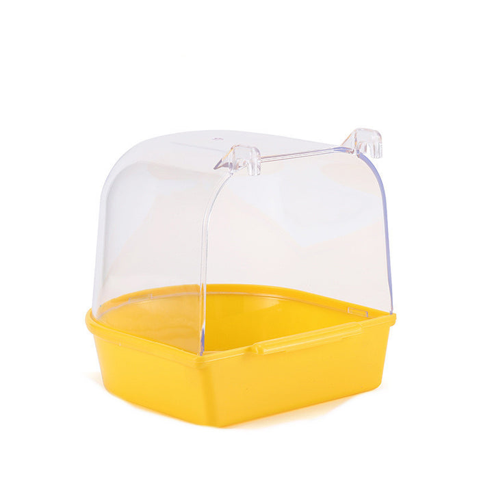 Cleaning Feather Parrot Bathroom