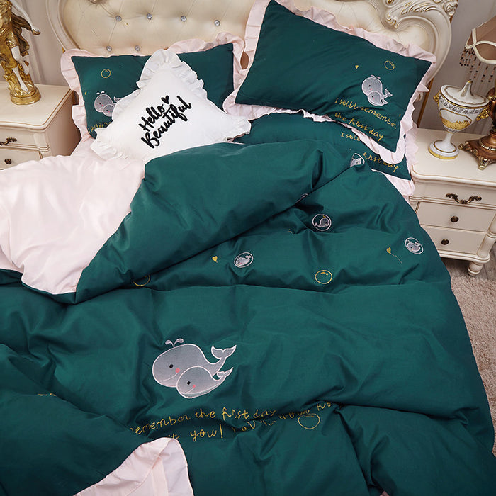 Princess wind bed sheet