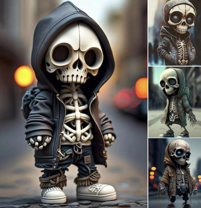Cool Halloween Skeleton Figurines