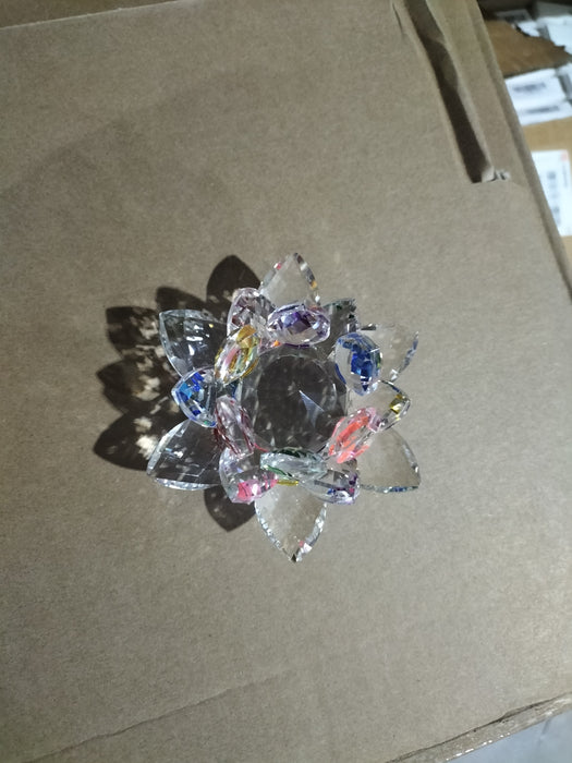 crystal lotus figurines