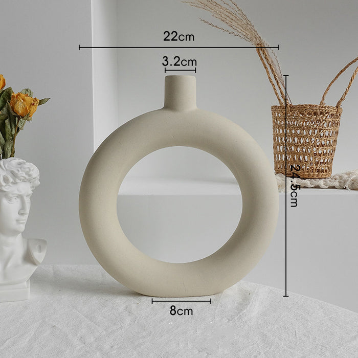 Simplicity Ceramic Vase Dry Flower