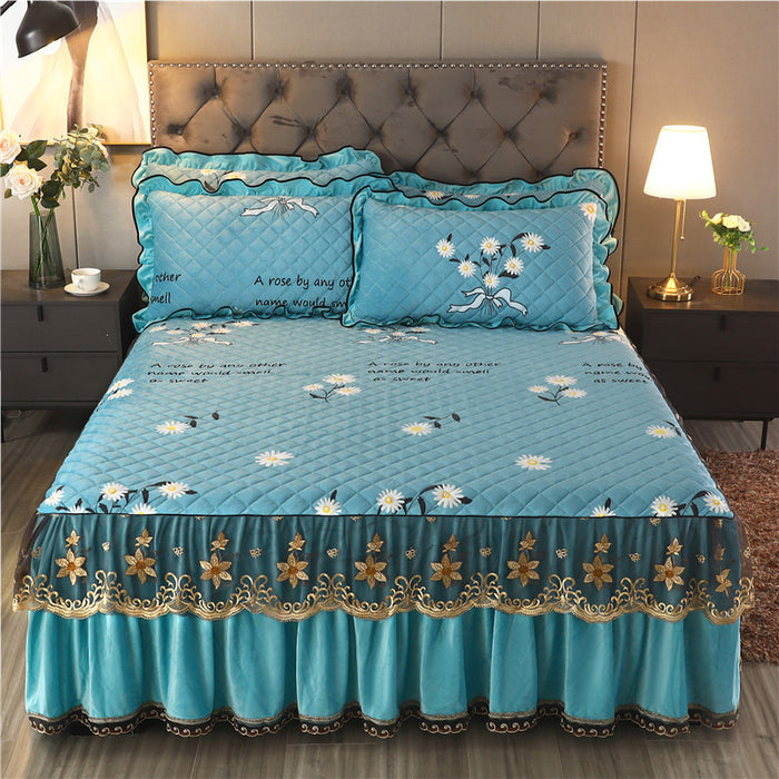 Single Piece  Plush Bed