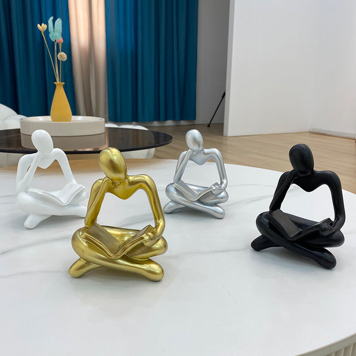 Resin Book Figurines