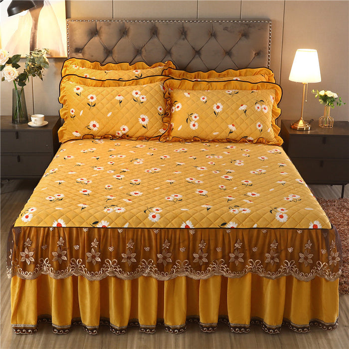 Single Piece  Plush Bed